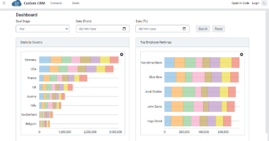 Custom CRM Application 