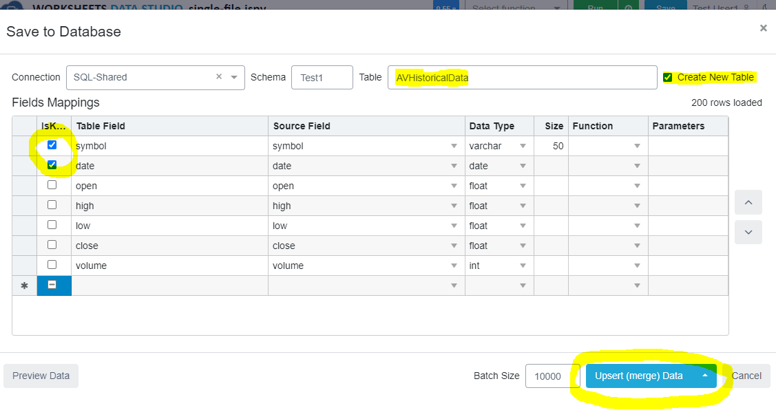 Save To Database